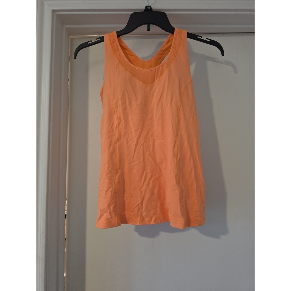 Lululemon Y2K Size 8 Tone It Tank in Orange